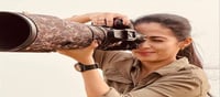 Famous actress turned full-time wild photographer.. Do you know who?